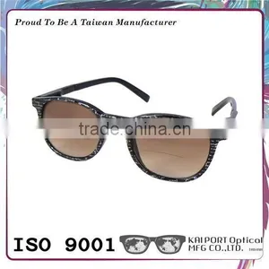 Exceptional Silver and Golden Printing Color Design Optical Frame Sun Bifocal Lens Reading Glasses thumbnail-2
