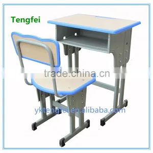 High Quality Wholesale Adjustable Student Table/ Desk for Primary & High School Furniture thumbnail-1
