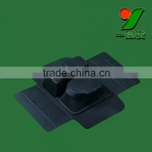 Bulk Sustainable and Biodegradable Wet Pressed Sugarcane Bagasse Molded Fiber Packaging Tray for Electronics thumbnail-2