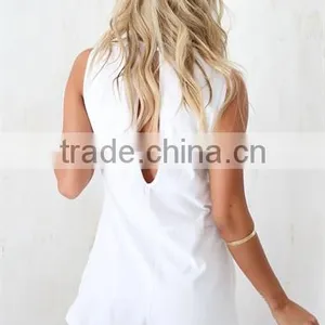2015 Montpellier White Onesie Jumpsuit Shorts Adult Short Jumpsuit Quality Choice thumbnail-4