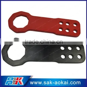 Alluminum Tow Hook With Carbon Fiber Texture Colorful Hook thumbnail-1