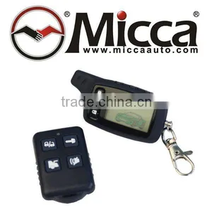 Two Way Security & Remote Start, FM LCD Two Way Car Alarm System With Remote Engine Starter(TW206) thumbnail-1