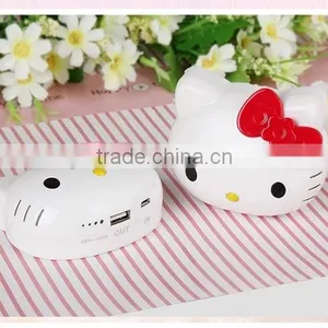 2015 Electronic Products Portable Cute Hello Kitty Power Bank Charger thumbnail-2
