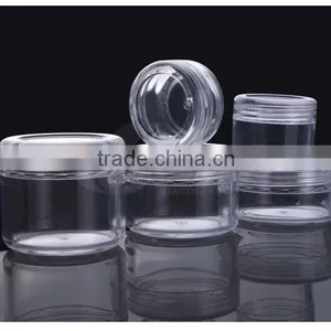 10g-150g PS Cosmetic Jar Cream Jar ,transparent Cream Jar thumbnail-3