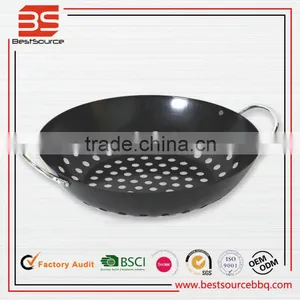 Best Selling Stainless Steel BBQ Tools BBQ Grill Pan Made In China thumbnail-1