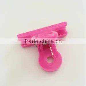 Assorted Non-transparent Colorful Plastic Spring Paper Clips thumbnail-4