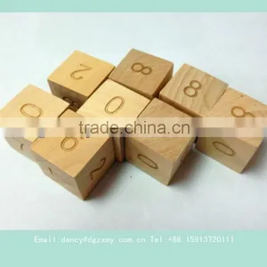 Wooden Game Dice thumbnail-1