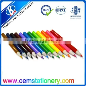 Recyclable 3.5 Inch Color Drawing Paper Pencil thumbnail-1
