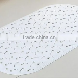 Cute Foots Pattern and Safty With Suction Cups Pvc Bath Mat thumbnail-2