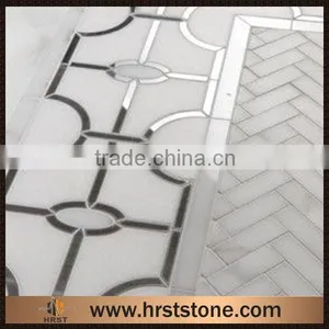 Home Design Oriental White Marble Mosaic Tiles thumbnail-4