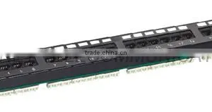 24 Ports Cat6 4*6 Patch Panel With 110 IDC thumbnail-1