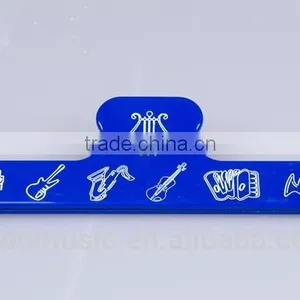 Made In China Promotion Music Note Office Stationery Plastic and Metal Clips for File. thumbnail-3