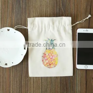 Durable and Cheap Mini Cotton Drawstring Bag for Storage Quality Choice thumbnail-6
