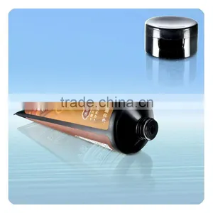 Custom Dia 60mm Plastic Round Flat Labelling Cosmetic Packaging Tube thumbnail-2