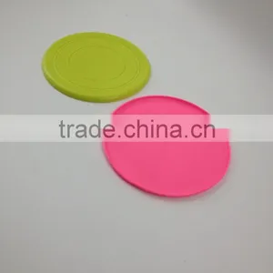 Soft Custom Colorful New Pet Dog Training Silicone Flyer Disc Frisbee Plastic Flyer thumbnail-2