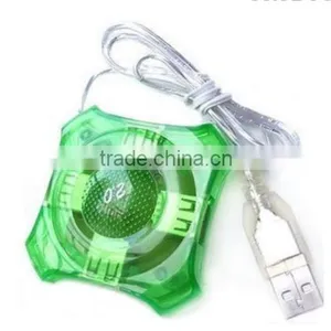 Plum Flower Shape 4 Port USB 2.0 HUB thumbnail-2
