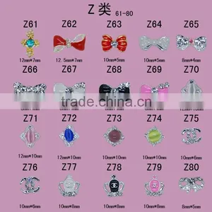 Wholesales New 3D Nail Art Jewellery Alloy Nail Jewelry Art thumbnail-4