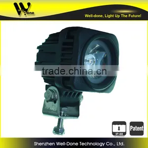 Original Design Manufacturer Oledone Hot IP68 Square 10W Dirt Bike LED Work Light thumbnail-3