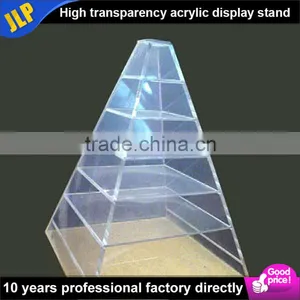Luxury High Quality Marble Display Stand Acrylic Decorative Stone Display Rack thumbnail-4