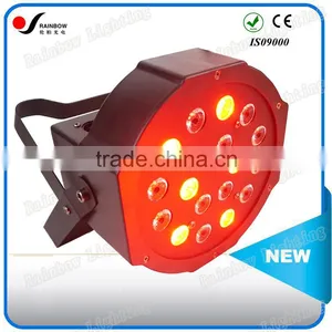 Cheap Colorful RGBW 4in1 LED Par Light 18x1W for DJ Disco Lighting thumbnail-1