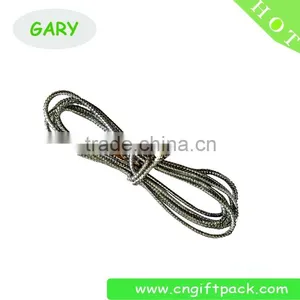 1.5mm Gold Wired Metallic Cord for Christmas Ornament Hanging Tag thumbnail-2