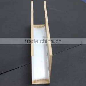 Aluminum Slat Ceiling With Wood Grain Color U Aluminum Screen Ceiling Panel thumbnail-2
