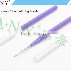 ANY Nail Art Maincure 3D Sculpture Acrylic Handle Beauty Hand and Nail Brush Flat UV Gel Art thumbnail-6