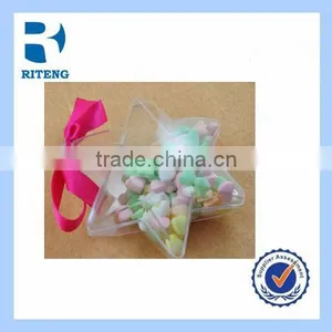 Christmas Gift Box With Hexagram Design Plastic Material Decoration thumbnail-1