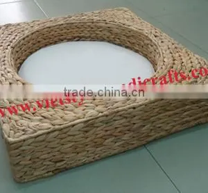Water Hyacinth Cat Bed, Cat House, Cat Cage - Website: Ms.RICO.VietStyle thumbnail-1