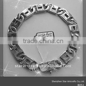 New Fashion Stainless Steel Jewelry,2012 Popular Bracelet B051 thumbnail-1