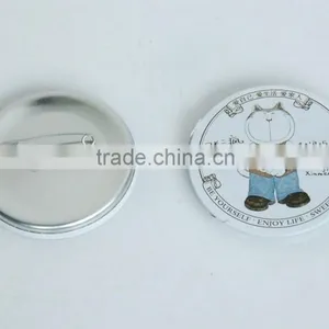 Round Customed Decorations for Festival Tins With Pin thumbnail-2