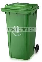 120L Plastic Garbage Bin With Wheels and Covers thumbnail-1
