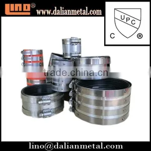 High Quality Stainless Steel Quick No-hub Pipe Coupling thumbnail-1