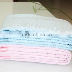 Waffle Bamboo Blankets,bamboo Blanket Knitted ,bamboo Blanket Organic thumbnail-5