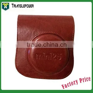 Hot Selling Coffee PU Leather Case Bag For Fujifilm Instax Mini 25 thumbnail-1