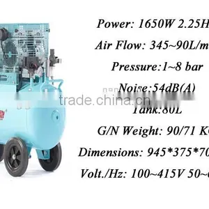 High Air Flow Portable 100% Oil-free Dental Air Compressor (TW5503) thumbnail-2