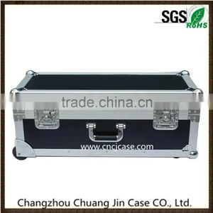 Black Aluminum Flight Case Aluminum Instrument Case thumbnail-1
