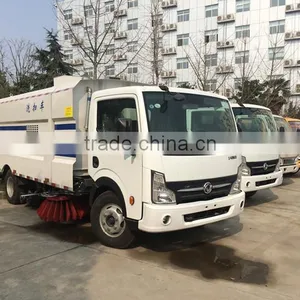 Quality 100% Guaranteed Dongfeng Captain 4x2 4cbm Road Sweeping Vehicle thumbnail-6