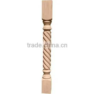 Customized Indoor Wood Column for Furniture in High Quality thumbnail-1