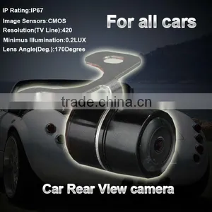 Mini Type Waterproof and Shockproof High Definition Car Rearview Camera thumbnail-4