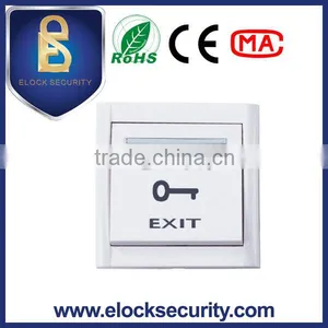 Fireproof Plastic Electric Exit Push Button With Signal Output thumbnail-1