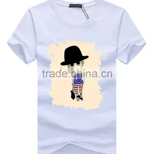 Wholesale Clothing 2016 High Quality Customprinted T-shirtOEM Plain Mens All Color Shirt Classic Collar New Design t Shirt thumbnail-4