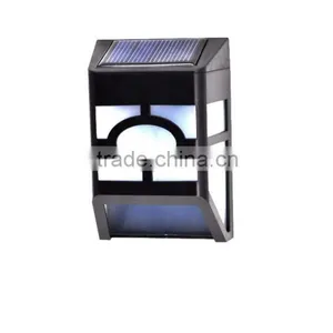 18LM 2V 120MA Waterproof Solar Wall Lamp for Hotel Garden thumbnail-4