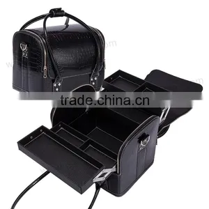 Fashion Pvc Leather Cosmetic Packing Bag Makeup Case thumbnail-6