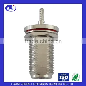 N Female Bulkhead Connector for RG316 Cable thumbnail-1