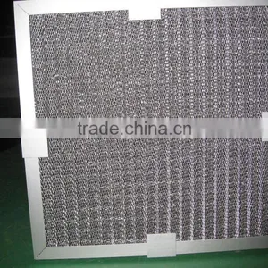 Pleat Panel Washable Aluminum Air Filter, Mesh Metal Air Filter thumbnail-3