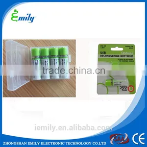 NI-MH AA USB Rechargerable Batteries,Environmental Cycle AA Batteries,500/800/1200ham thumbnail-1