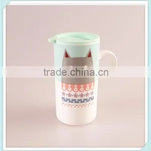 Ceramic Tall Mug With Animal Design and Cute Style Coffee Mug thumbnail-1