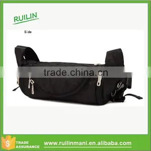 Single Shoulder Strap Bag Men Big Black Bag Fit Belt Single Shoulder Strap Bag Men thumbnail-3
