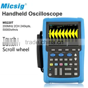200MHz Dual Channels Maths Function Digital Storage Hand Oscilloscope for Car thumbnail-1